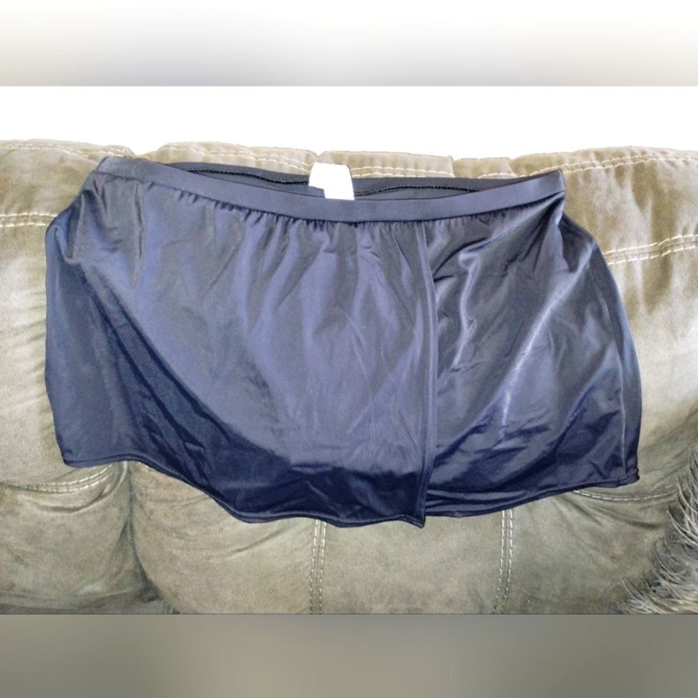 Christina Brand Black Swim Skirt sz 16